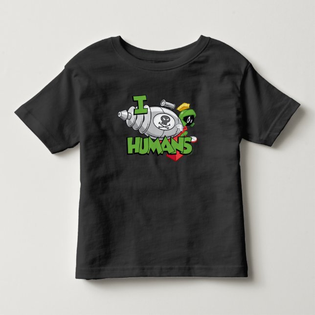MARVIN THE MARTIAN™ I Laser Humans Toddler T-shirt (Front)