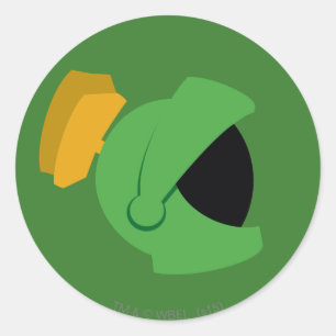 MARVIN THE MARTIAN™ Identity Classic Round Sticker