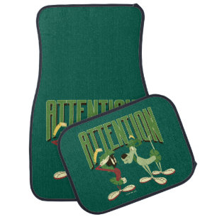 MARVIN THE MARTIAN™ & K-9 "Attention" Car Floor Mat