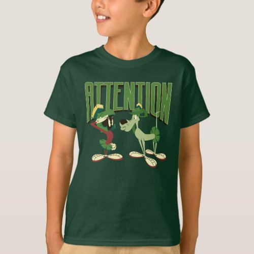 MARVIN THE MARTIAN  K_9 Attention T_Shirt