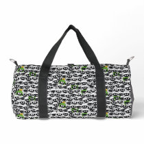 MARVIN THE MARTIAN™ Line Art Color Pop Pattern Duffle Bag