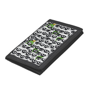 MARVIN THE MARTIAN™ Line Art Color Pop Pattern Trifold Wallet