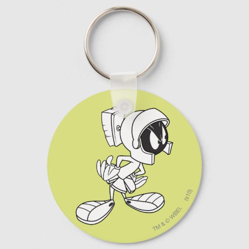 MARVIN THE MARTIAN Looking Away Keychain