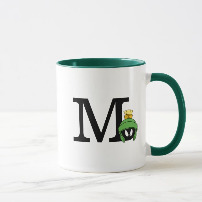 MARVIN THE MARTIAN™ Mad  Monogram Mug (Right)