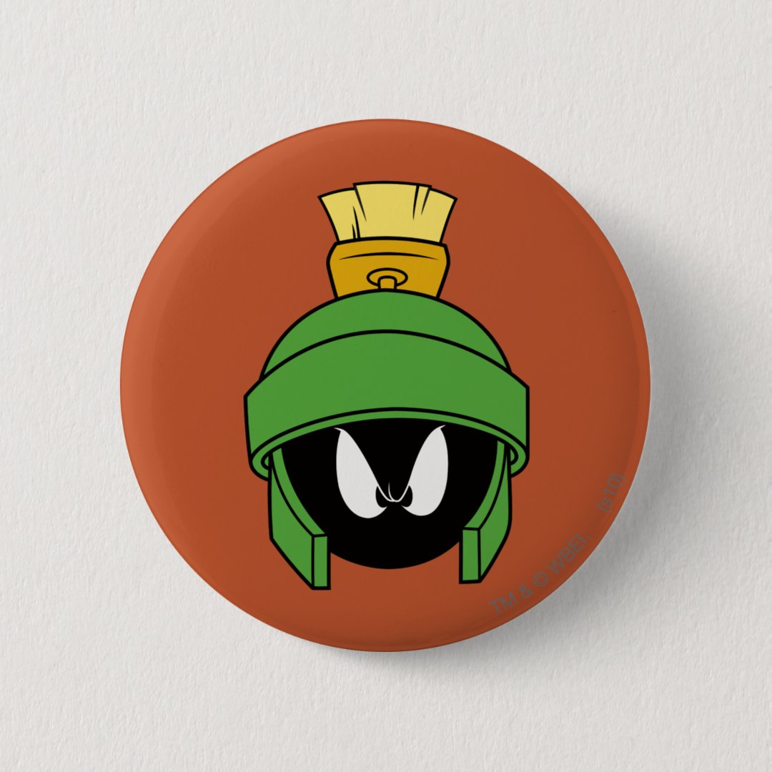 MARVIN THE MARTIAN™ Mad Pinback Button | Zazzle