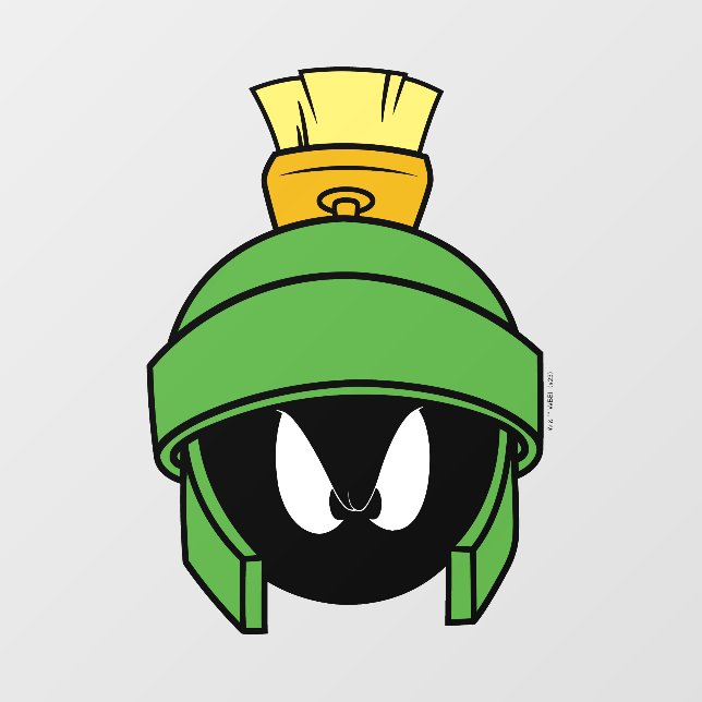 MARVIN THE MARTIAN™ Mad Wall Decal (Front)