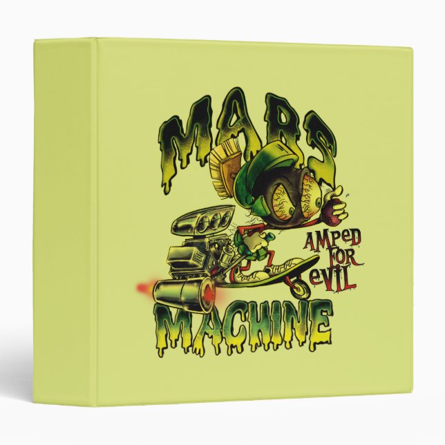 MARVIN THE MARTIAN™ Mars Machine Binder (Front/Spine)