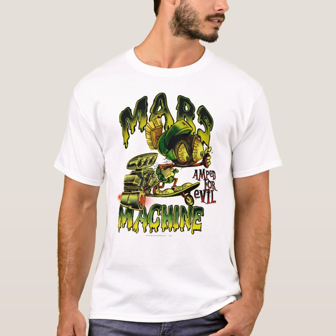 MARVIN THE MARTIAN™ Mars Machine T-Shirt | Zazzle