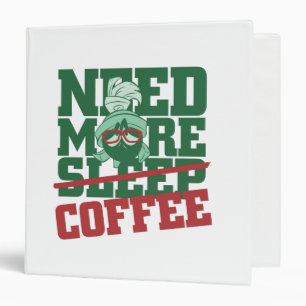 MARVIN THE MARTIAN™ - Need More Coffee Binder