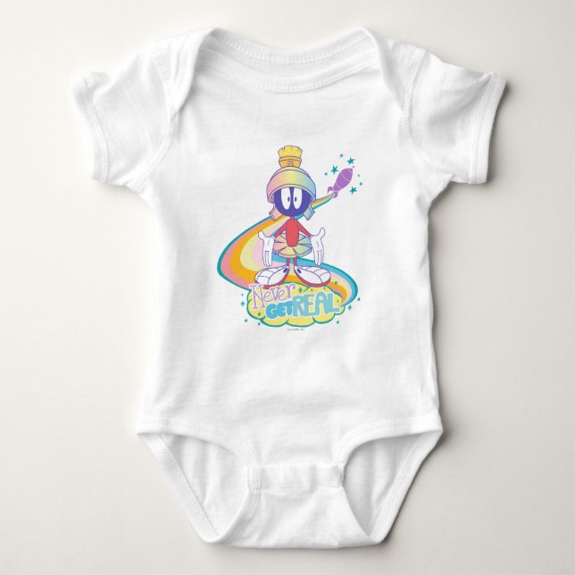 MARVIN THE MARTIAN™ Never Get Real Baby Bodysuit (Front)