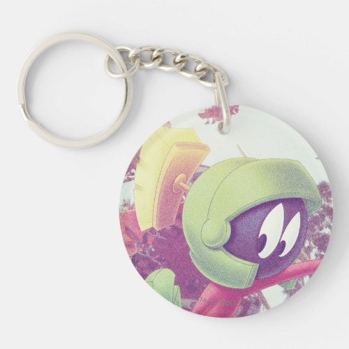 MARVIN THE MARTIANâ On Vacation Keychain