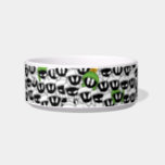 MARVIN THE MARTIAN™ Pattern Magnetic Frame Bowl<br><div class="desc">Check out this black and white line art pattern of MARVIN THE MARTIAN™,  featuring a few instances of him in color.</div>