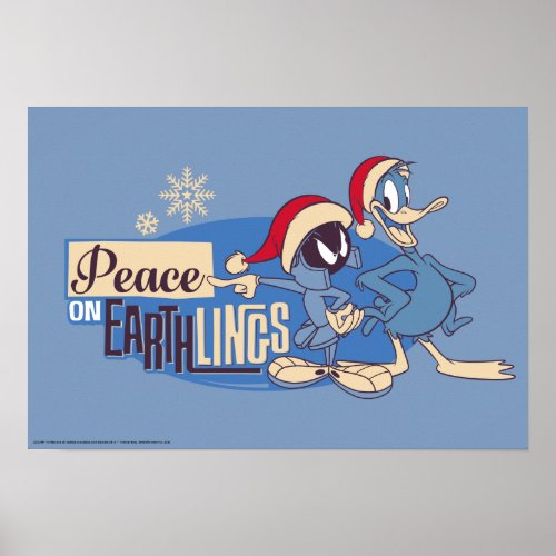 MARVIN THE MARTIAN_ Peace On Earthlings Poster