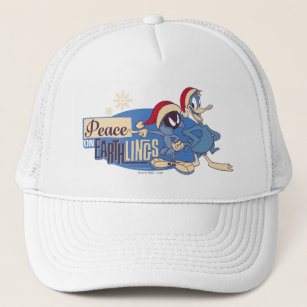 MARVIN THE MARTIAN™- Peace On Earthlings Trucker Hat