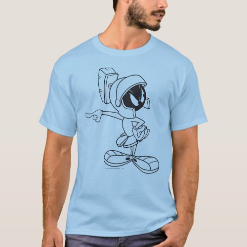MARVIN THE MARTIAN Pointing T_Shirt