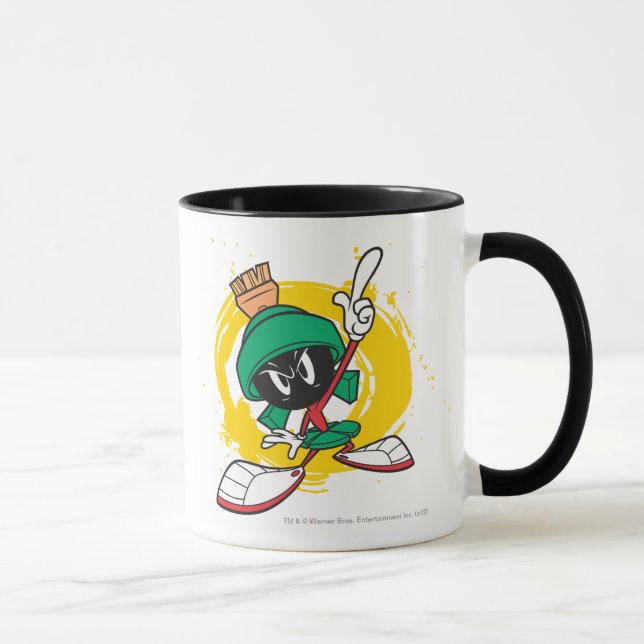 MARVIN THE MARTIAN™ Pointing Upward Mug (Right)