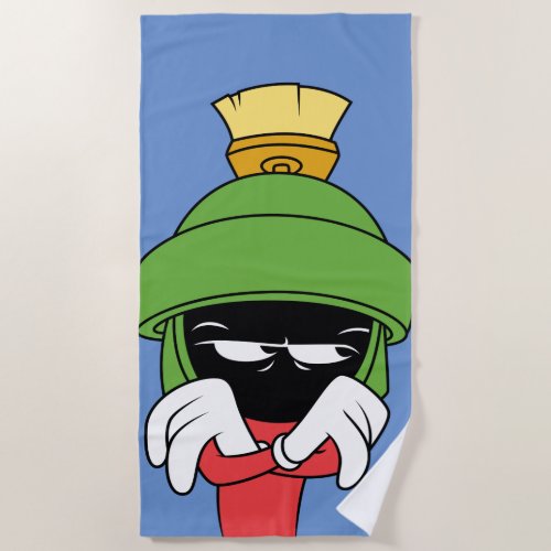 MARVIN THE MARTIAN Pout Beach Towel