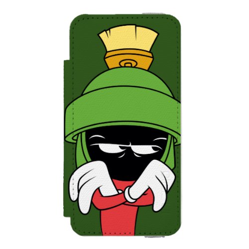 MARVIN THE MARTIAN Pout Wallet Case For iPhone SE55s