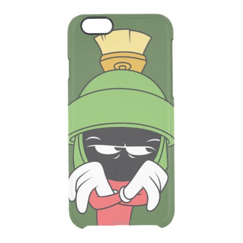 MARVIN THE MARTIAN Pout Clear iPhone 66S Case