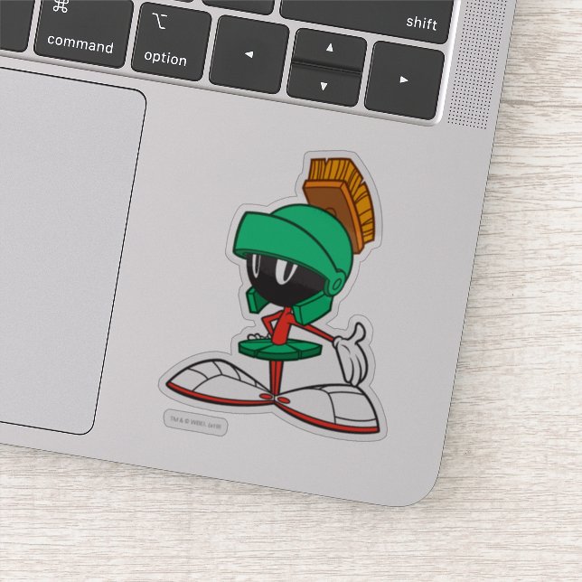 MARVIN THE MARTIAN™ Presenting Sticker (Detail)