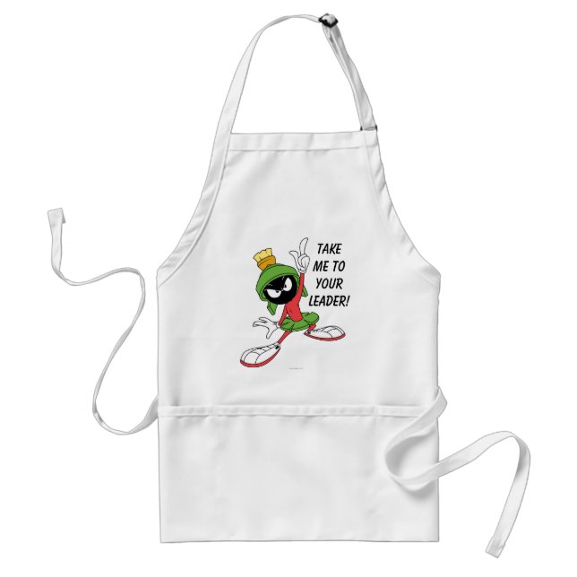 MARVIN THE MARTIAN™ Proclamation Adult Apron (Front)