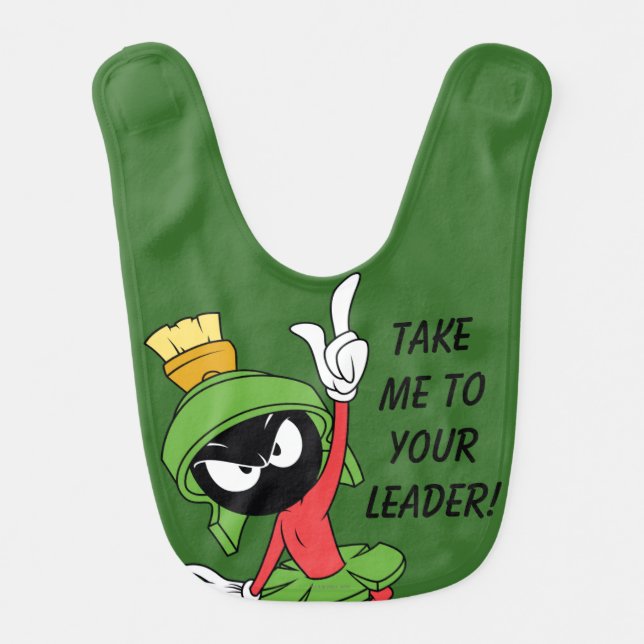 MARVIN THE MARTIAN™ Proclamation Baby Bib (Front)