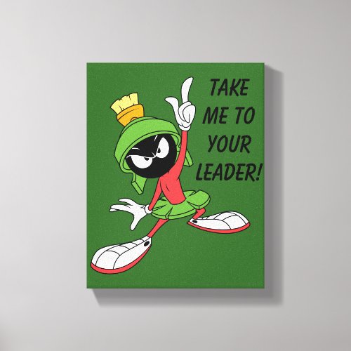 MARVIN THE MARTIAN Proclamation Canvas Print