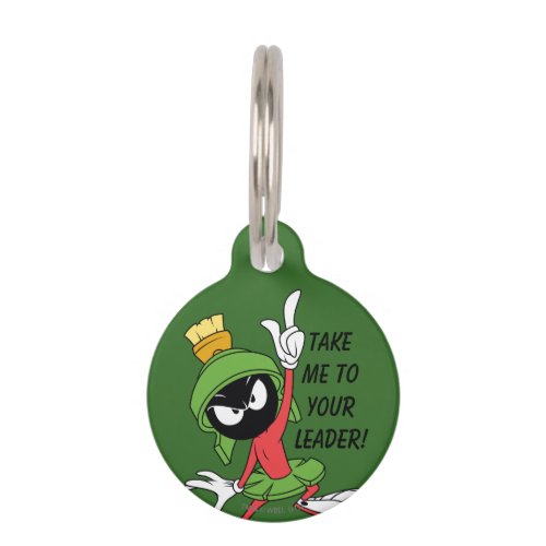 MARVIN THE MARTIAN Proclamation Pet Tag