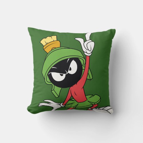 MARVIN THE MARTIANâ Proclamation Throw Pillow