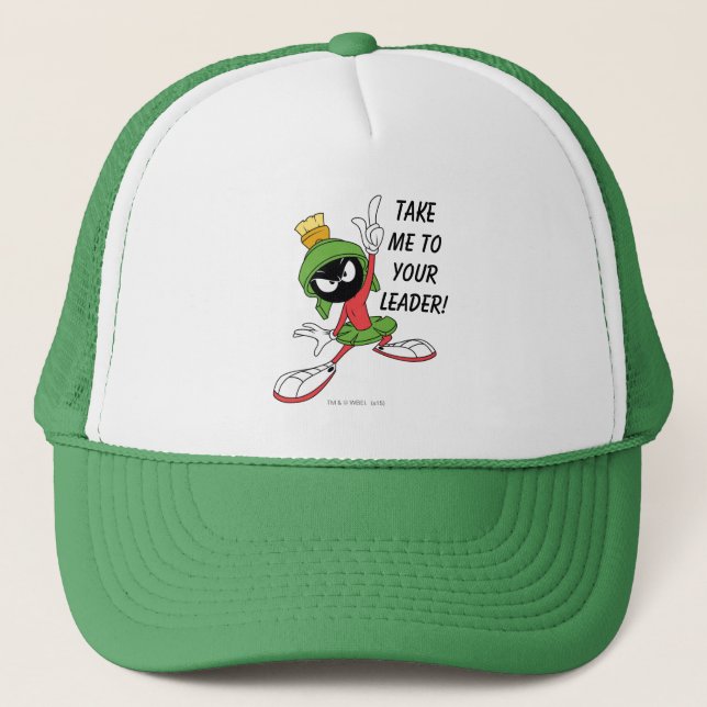 MARVIN THE MARTIAN™ Proclamation Trucker Hat (Front)
