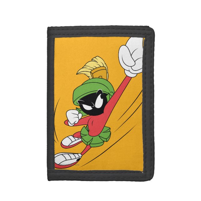 MARVIN THE MARTIAN™ Punch Tri-fold Wallet (Front Vertical)