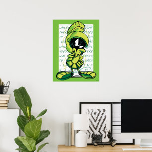 MARVIN THE MARTIAN™ Quote Sketch Poster
