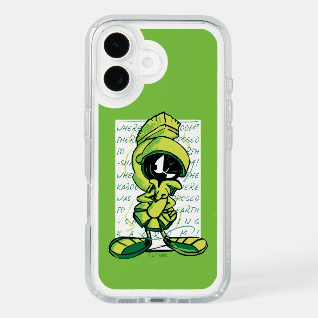 MARVIN THE MARTIAN™ Quote Sketch Speck iPhone Case (Front)