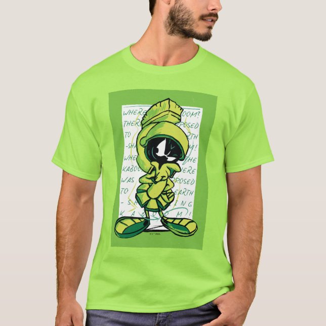 MARVIN THE MARTIAN™ Quote Sketch T-Shirt (Front)