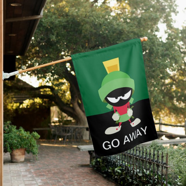MARVIN THE MARTIAN™ Ready to Attack House Flag (In SItu)