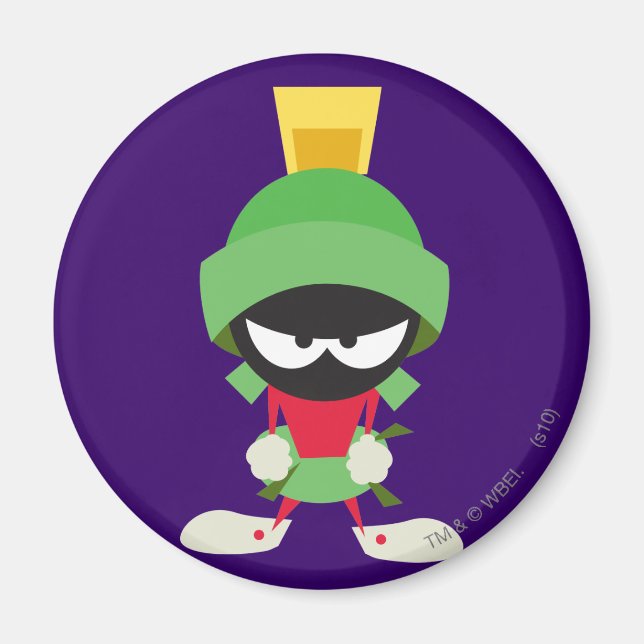 MARVIN THE MARTIAN™ Ready to Attack Magnet (Front)