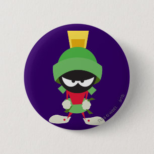 MARVIN THE MARTIAN™ Ready to Attack Pinback Button
