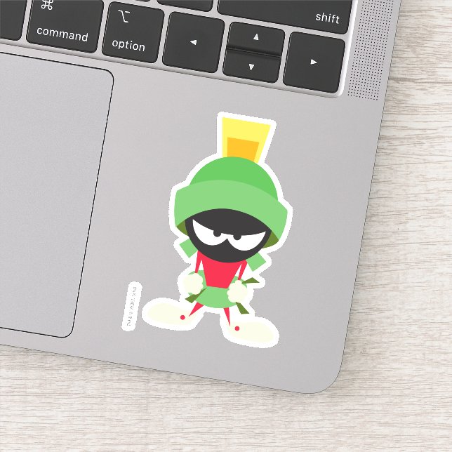 MARVIN THE MARTIAN™ Ready to Attack Sticker (Detail)