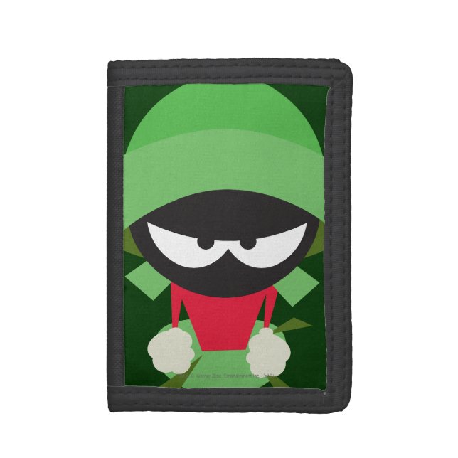 MARVIN THE MARTIAN™ Ready to Attack Tri-fold Wallet (Front Vertical)