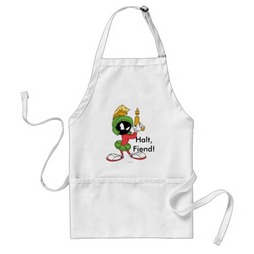 MARVIN THE MARTIAN Ready With Laser Adult Apron