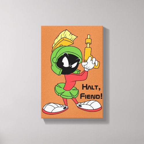 MARVIN THE MARTIANâ Ready With Laser Canvas Print