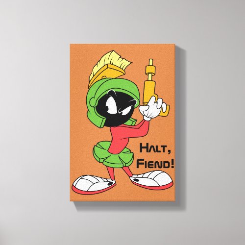 MARVIN THE MARTIAN Ready With Laser Canvas Print