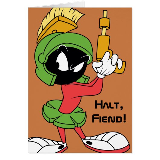 MARVIN THE MARTIAN™ Ready With Laser Cards (Front)