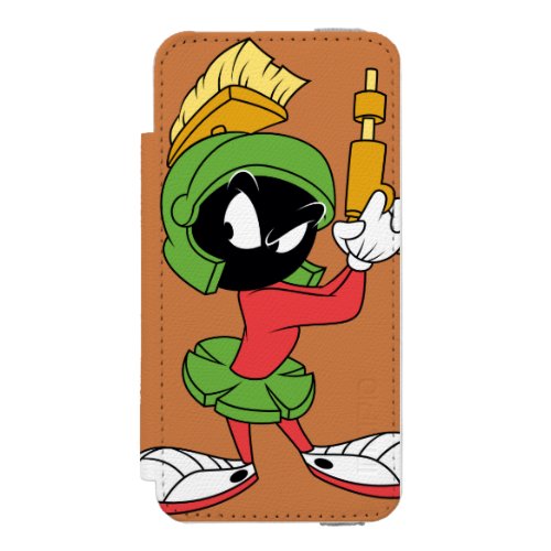 MARVIN THE MARTIAN Ready With Laser Wallet Case For iPhone SE55s