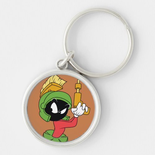 MARVIN THE MARTIANâ Ready With Laser Keychain