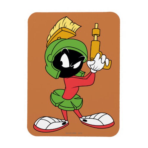 MARVIN THE MARTIAN Ready With Laser Magnet