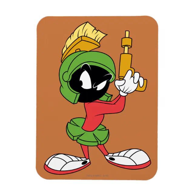 Marvin The Martian™ Ready With Laser Magnet Zazzle