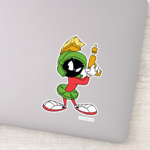 Warner Brothers Looney Tunes Marvin the Martian Bumper Sticker Decal –   - Shop for Bobble Heads, Novelties, Stickers — 25th  Anniversary!