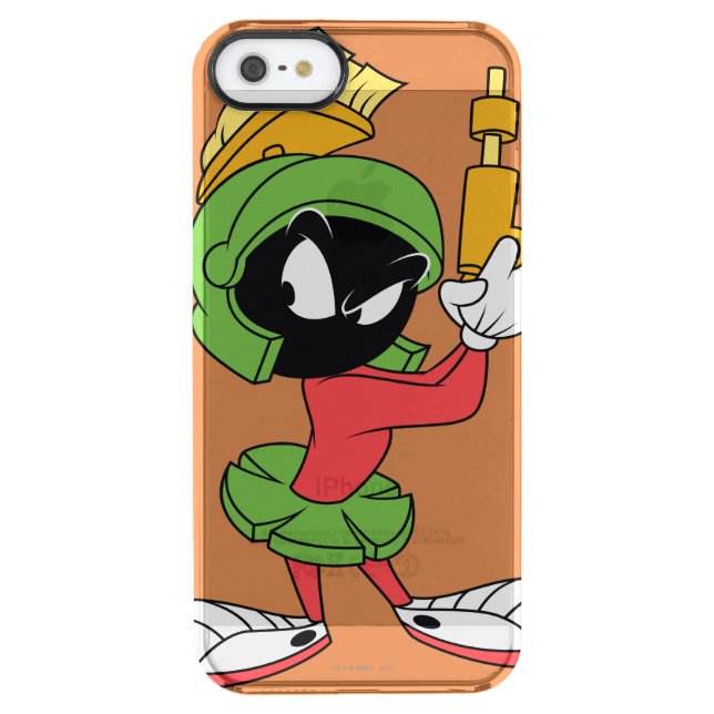 MARVIN THE MARTIAN™ Ready With Laser Uncommon iPhone Case (Back)