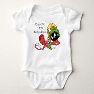 MARVIN THE MARTIAN™ Reclining With Laser Baby Bodysuit
